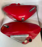 Suzuki VZ800 M50 Blvd Red Side Covers