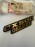 CX500 Deluxe Side Cover Emblem