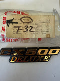 CX500 Deluxe Side Cover Emblem