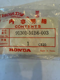 Honda O-ring 91301-MB6-003