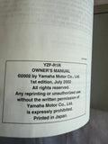 YZF-R1 Owners Manual 5PW-28199-71-00