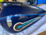 Harley Davidson Ultra Classic Blue Gas Tank