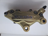 Left Gold Brembo Brake Caliper