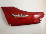 Nighthawk 650 Left Red Side Cover