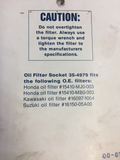 Oil Filter Socket