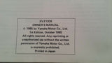XVZ13DS YAMAHA OWNERS MANUAL