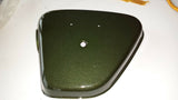 HONDA CB450 LEFT SIDE COVER, GREEN,