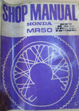 HONDA MR50 SHOP MANUAL