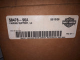 HARLEY DAVIDSON LEFT FAIRING SUPPORT, 58478-96A