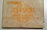 XS400RL OWNERS MANUAL