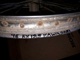 1998 KAWASAKI KX 125 FRONT RIM FRONT WHEEL