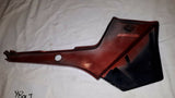 YAMAHA XS 400 SECA LEFT SIDE COVER, SIDE PANEL RED
