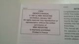 CW 50 YAMAHA OWNERS MANUAL