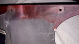 1988 ZX 600 R LOWER COWL, BELLY FAIRING, RED/GRAYSTONE 55048-5220-C4