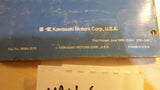 1980 KAWASAKI SNOWMOBILE ASSEMBLY PREPARATION MANUAL ST440-A3