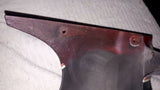 1988 ZX 600 R LOWER COWL, BELLY FAIRING, RED/GRAYSTONE 55048-5220-C4