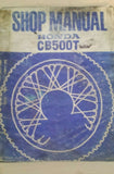 HONDA CB500T SHOP MANUAL