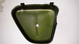 HONDA CB450 LEFT SIDE COVER, GREEN,