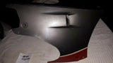 1988 ZX 600 R LOWER COWL, BELLY FAIRING, RED/GRAYSTONE 55048-5220-C4