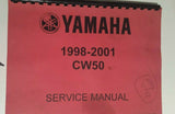 1998-2001 YAMAHA CW 50 MANUAL 4RW-28197-2K-00