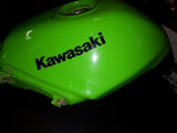 2012 NINJA 250 LTD GAS TANK GREEN