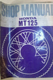 HONDA MT125 SHOP MANUAL
