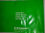 KAWASAKI KX 60,KX80,KX100 OWNERS MANUAL