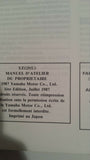 1988 YZ 125U SERVICE MANUAL OEM YAMAHA 2VN-28199-80