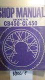 CB450 CL450 Service Manual