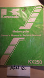 1985 KX250 SERVICE MANUAL