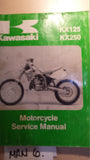 1992 1993 KX125 KX250 SERVICE MANUAL