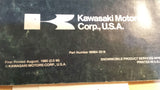 KAWASAKI DRIFTER PREPARATION AND ASSEMBLY MANUAL