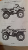 1987 SUZUKI LT 4WD SERVICE MANUAL