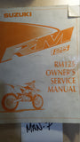 1998 RM 125 SERVICE MANUAL