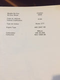 Skidoo Citation Parts Catalog