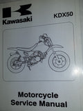 KDX50 Service Manual