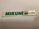 Mikuni Racing Decal